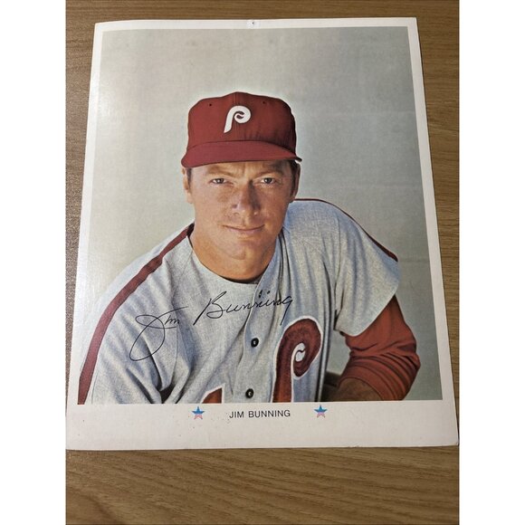 1971 Complete set of 12 Arco 8x10 Philadelphia Phillies Photo Cards Baseball VTG - Picture 14 of 16
